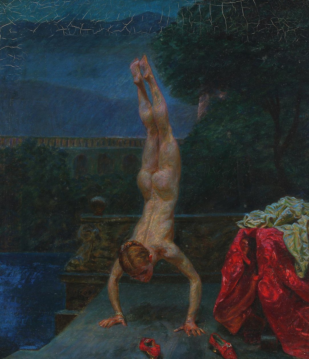 Zuzanna w kąpieli, 1907. autorstwa Kristian Zahrtmann