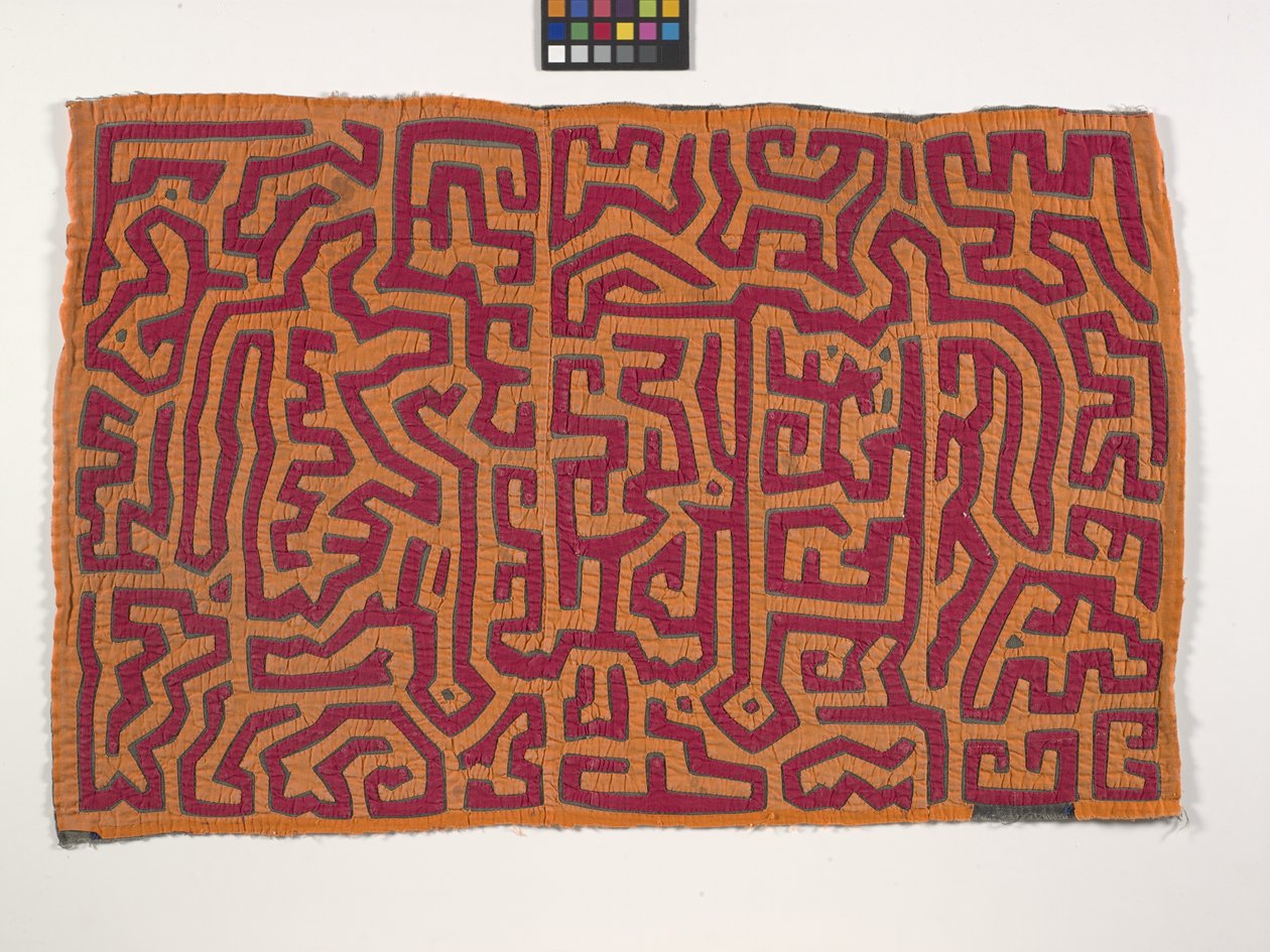 Panel koszuli (Mola) (zdjęcie) autorstwa Kuna Indian Culture