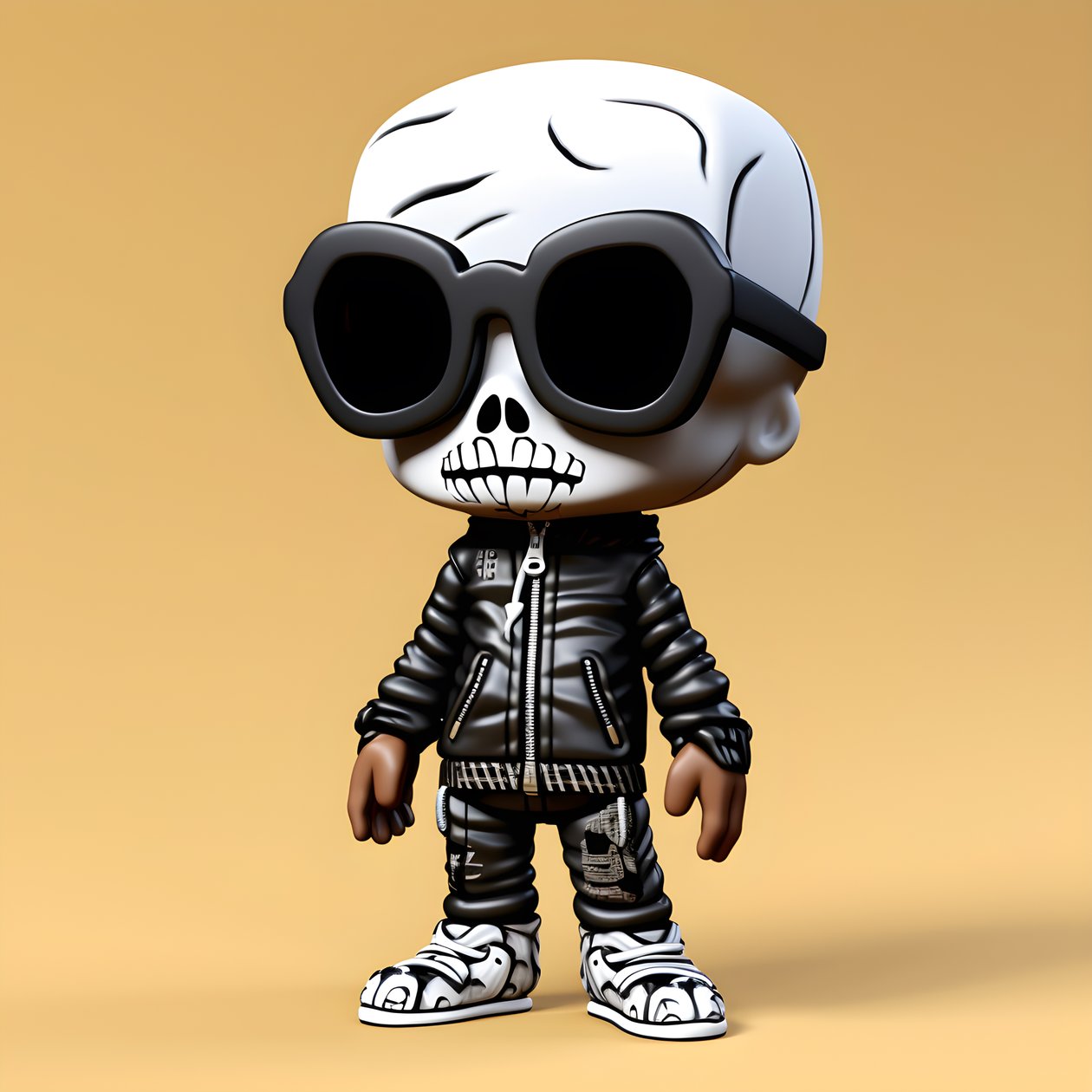 Mały szkielet Chibi 2 autorstwa Kurt Heppke