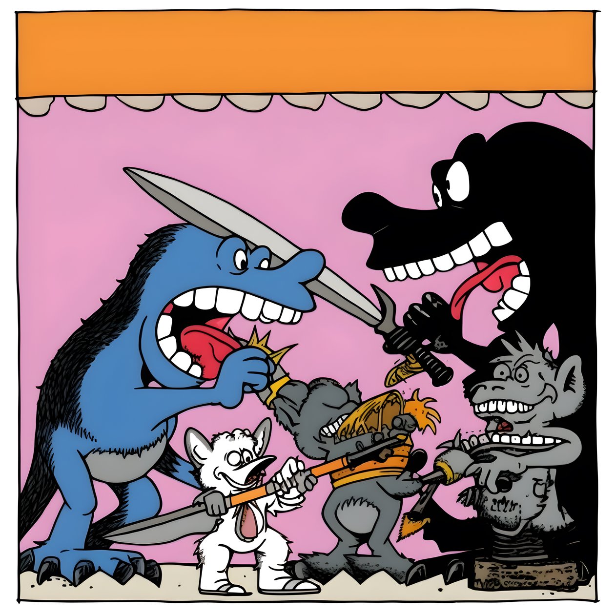 Komiks 1 autorstwa Kurt Heppke