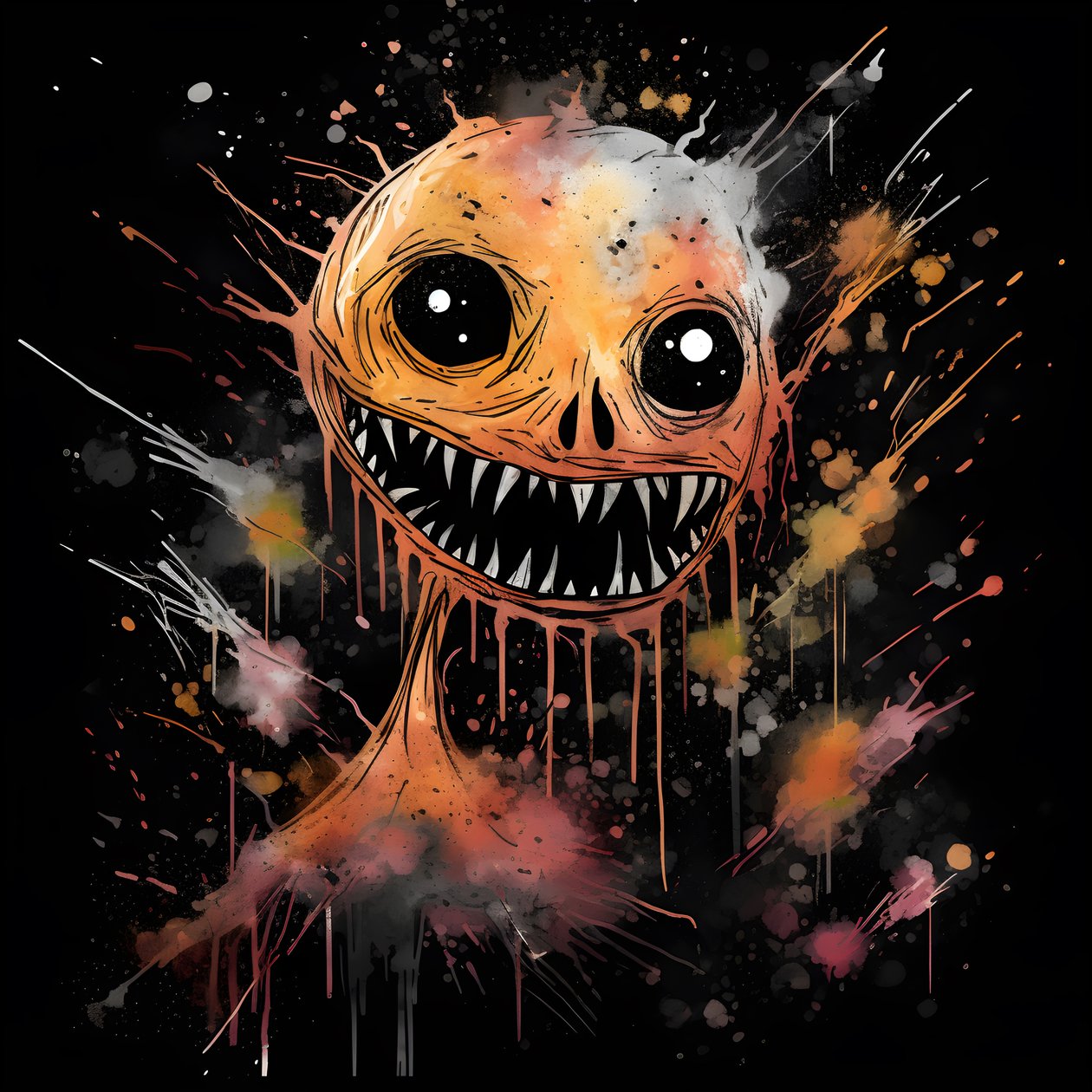 Halloweenowy potwór 4 autorstwa Kurt Heppke