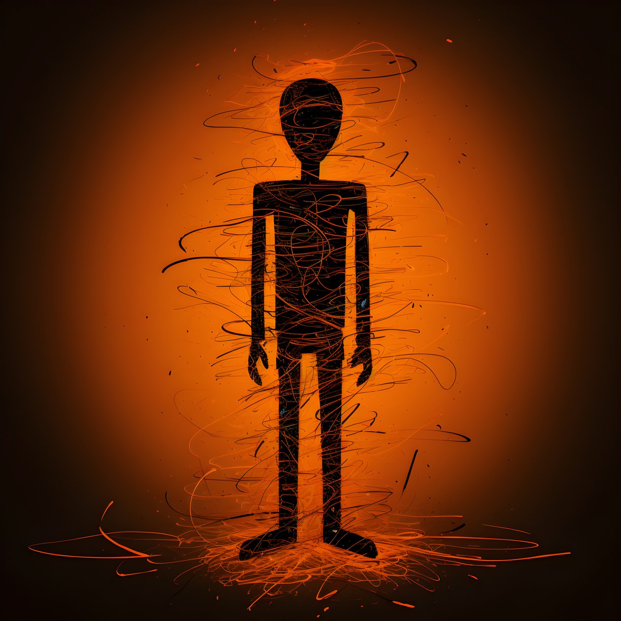 stickman 1 autorstwa Kurt Heppke
