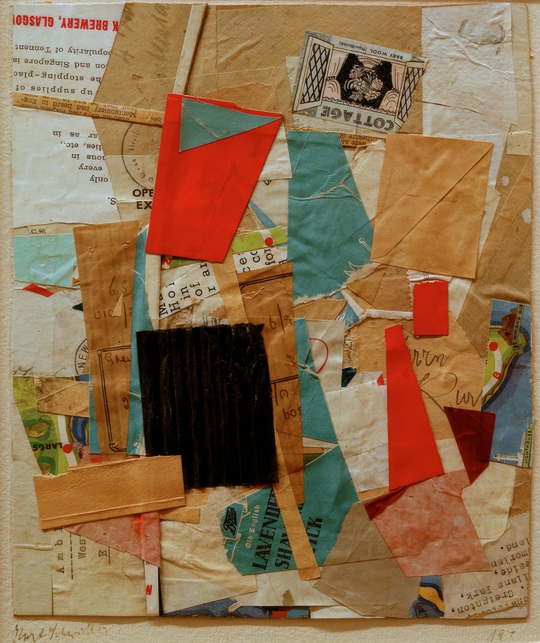 Chata autorstwa Kurt Schwitters
