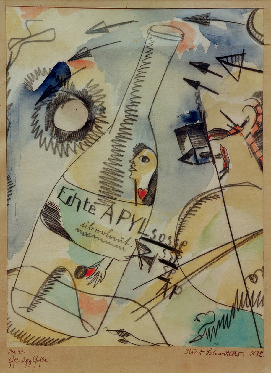 Real Apilsoße autorstwa Kurt Schwitters
