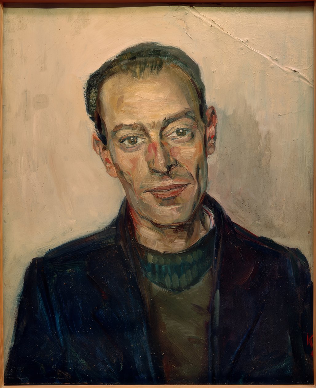 Portret mężczyzny autorstwa Kurt Schwitters
