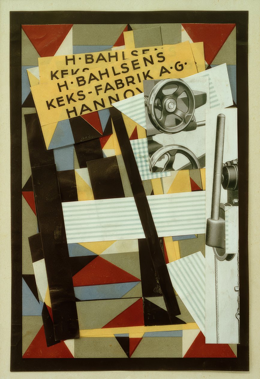 ogień kex-fabric autorstwa Kurt Schwitters