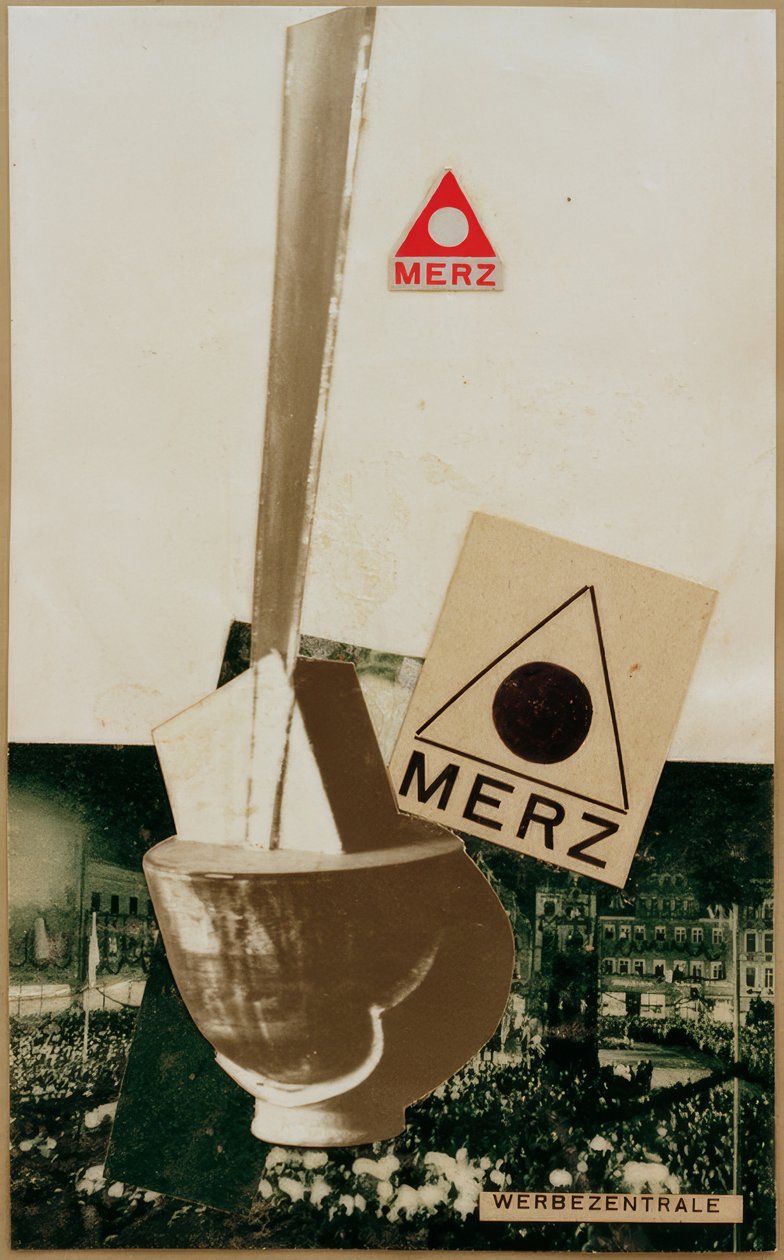 CENTRUM REKLAMOWE MERZ autorstwa Kurt Schwitters
