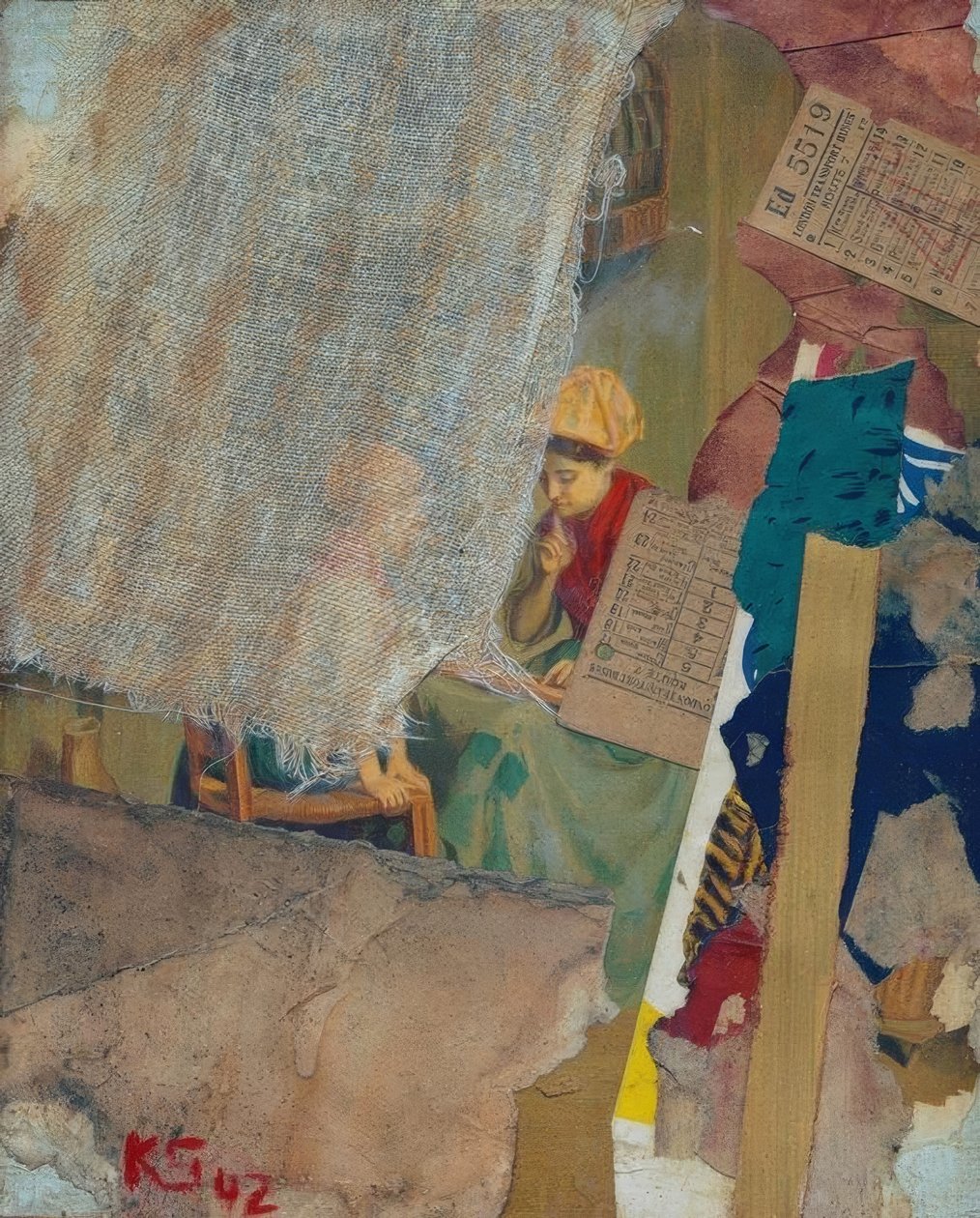 Merz 42 – jak stary mistrz autorstwa Kurt Schwitters
