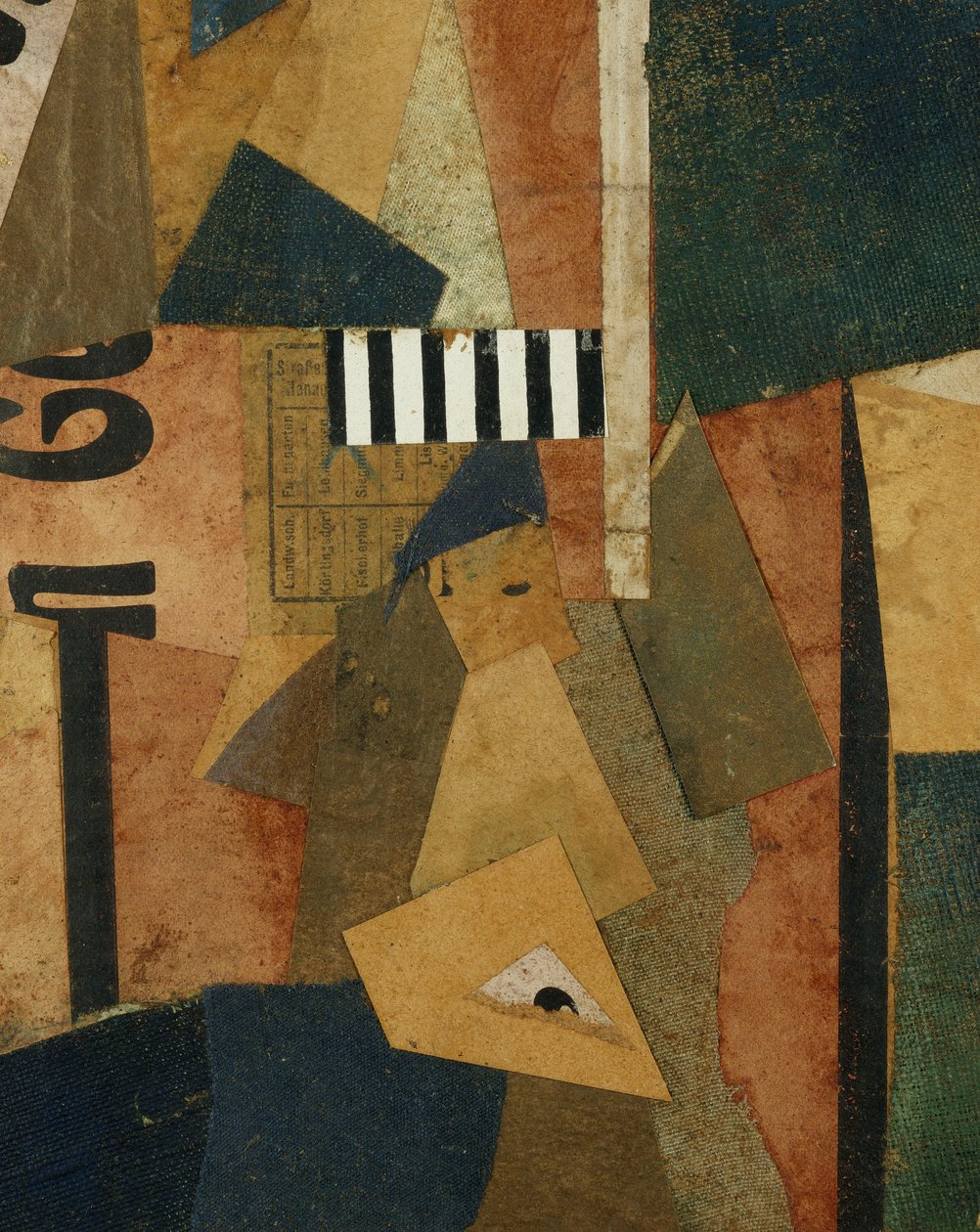 Rysunek Merza 203, 1920 autorstwa Kurt Schwitters