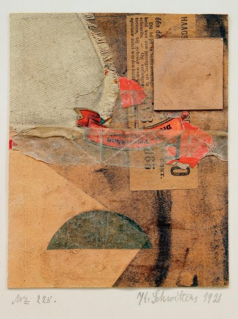 Mz 228 autorstwa Kurt Schwitters