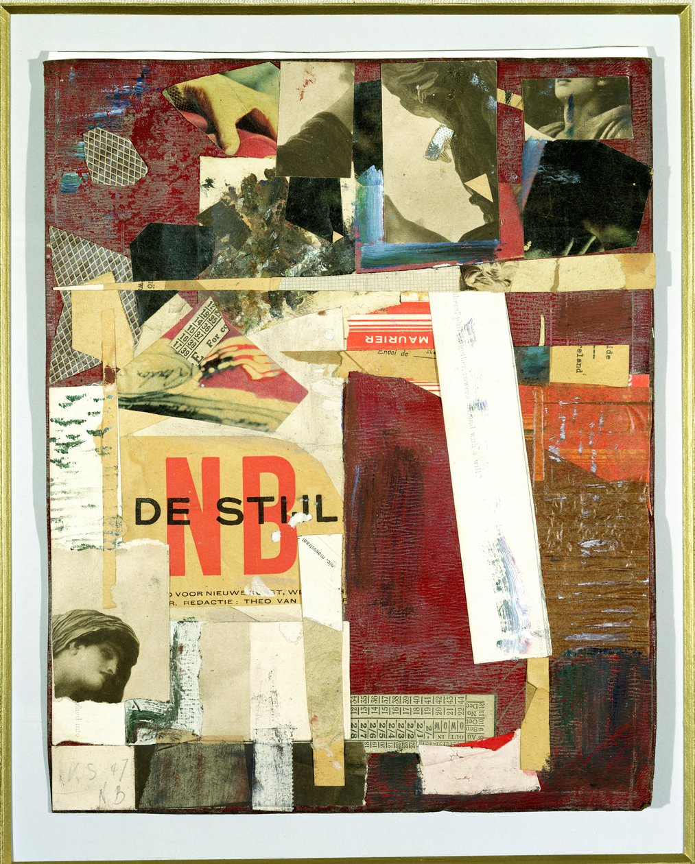 NB., 1947 autorstwa Kurt Schwitters