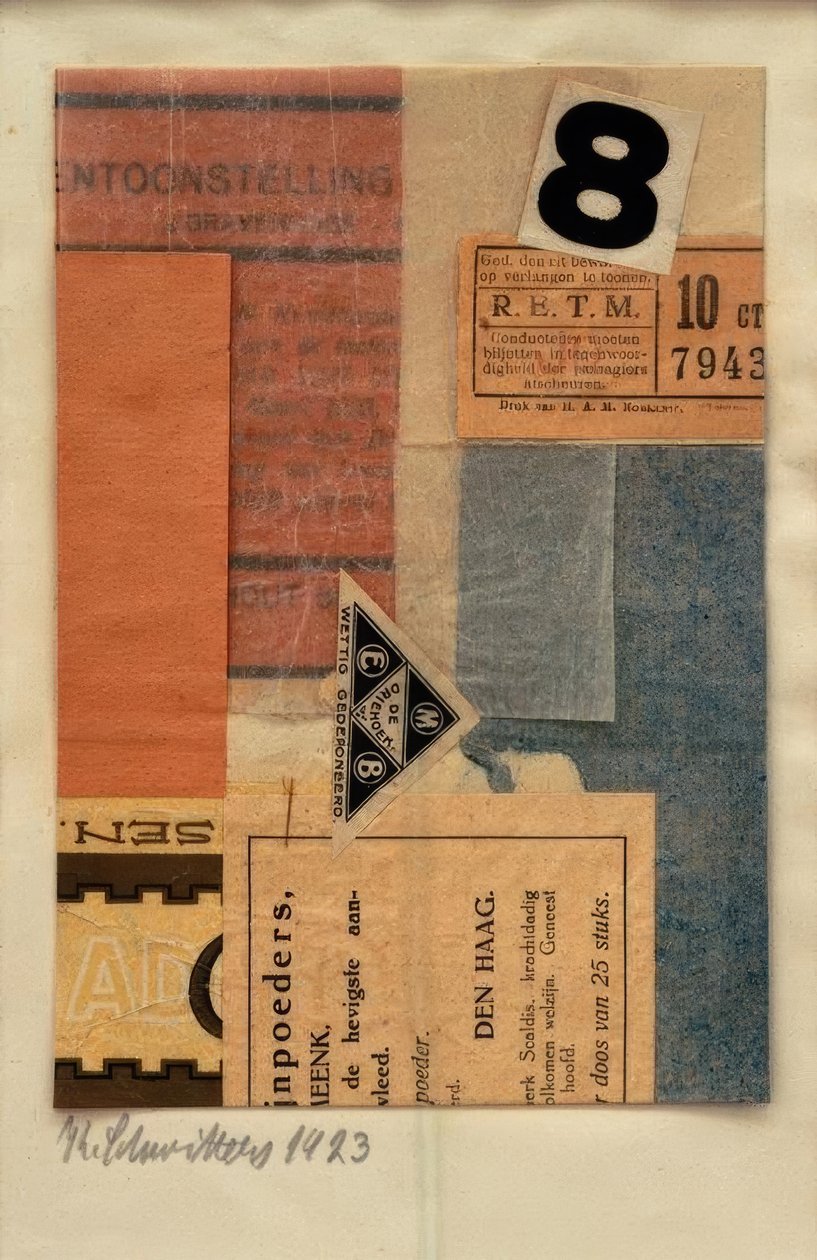 Bez tytułu (8) autorstwa Kurt Schwitters
