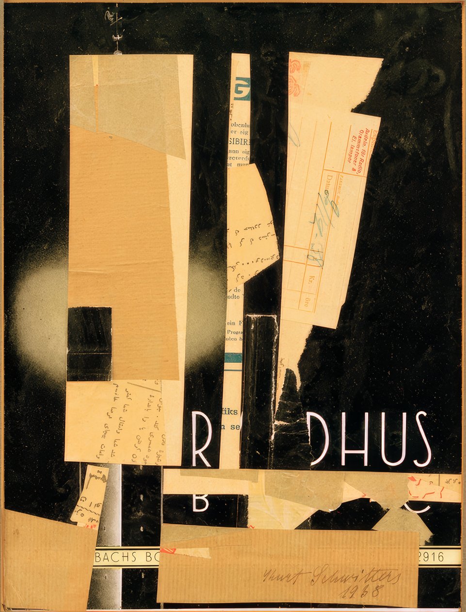 Bez tytułu (R DHUS) autorstwa Kurt Schwitters