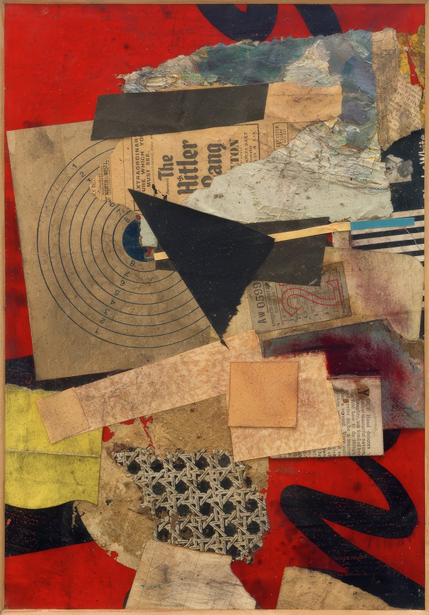 Bez tytułu (Gang Hitlera) autorstwa Kurt Schwitters