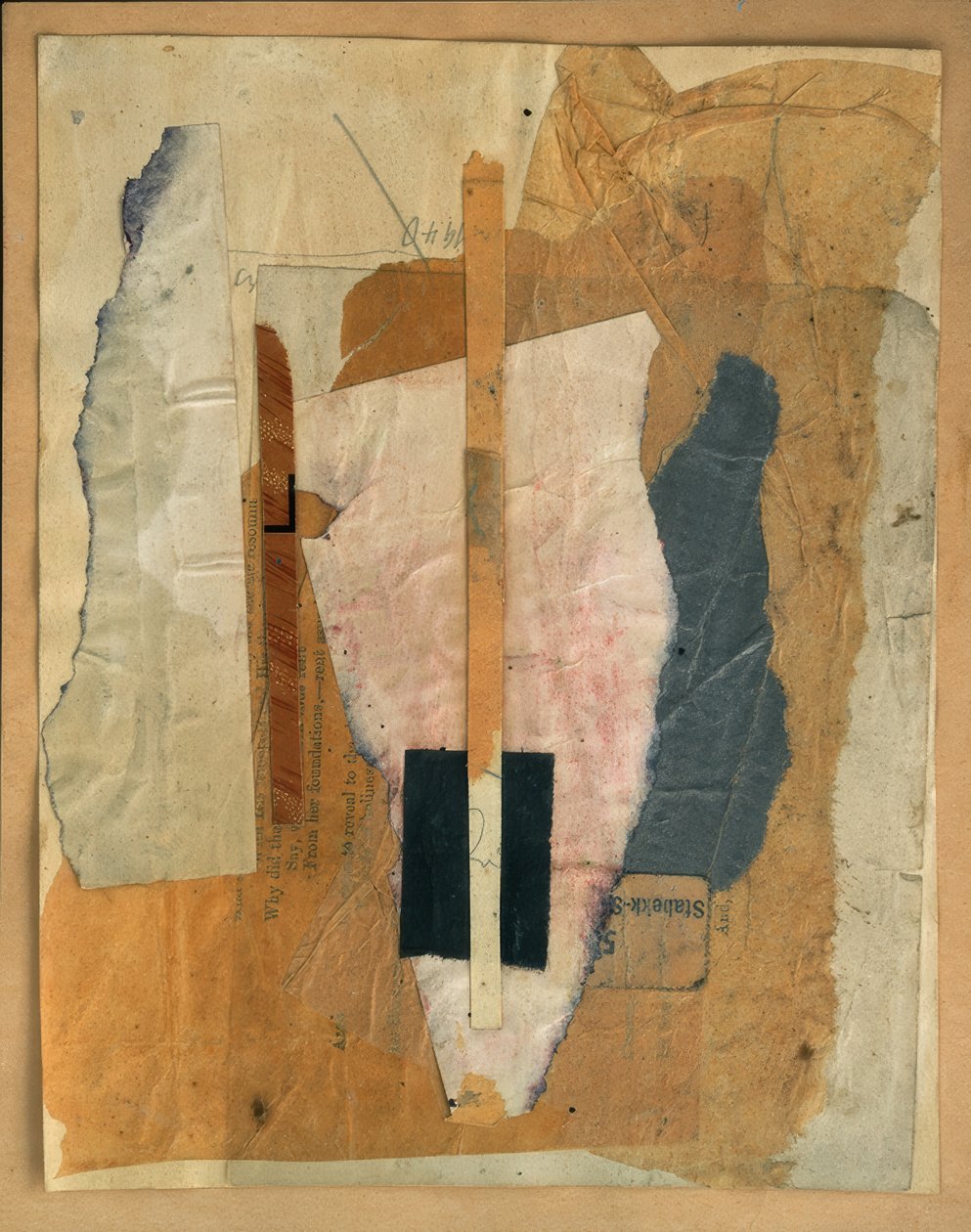 Wyobraźnia nad dachami autorstwa Kurt Schwitters
