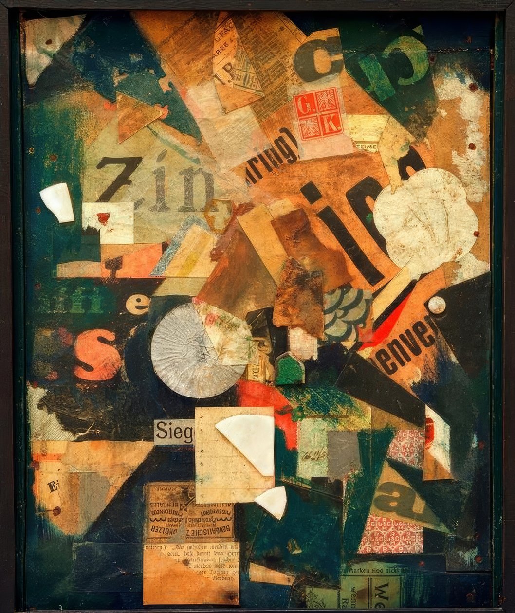 Obraz zwycięstwa autorstwa Kurt Schwitters