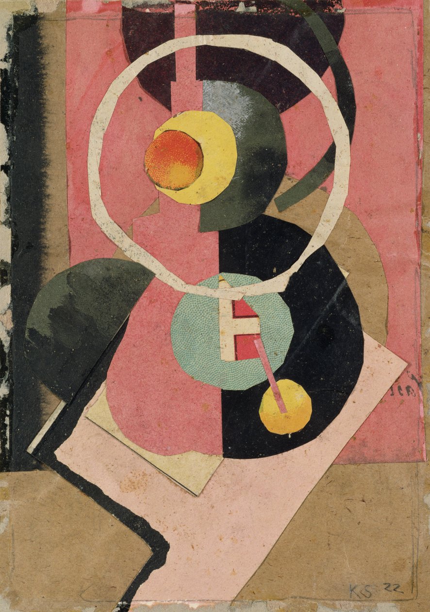 Bez tytułu, 1922 autorstwa Kurt Schwitters