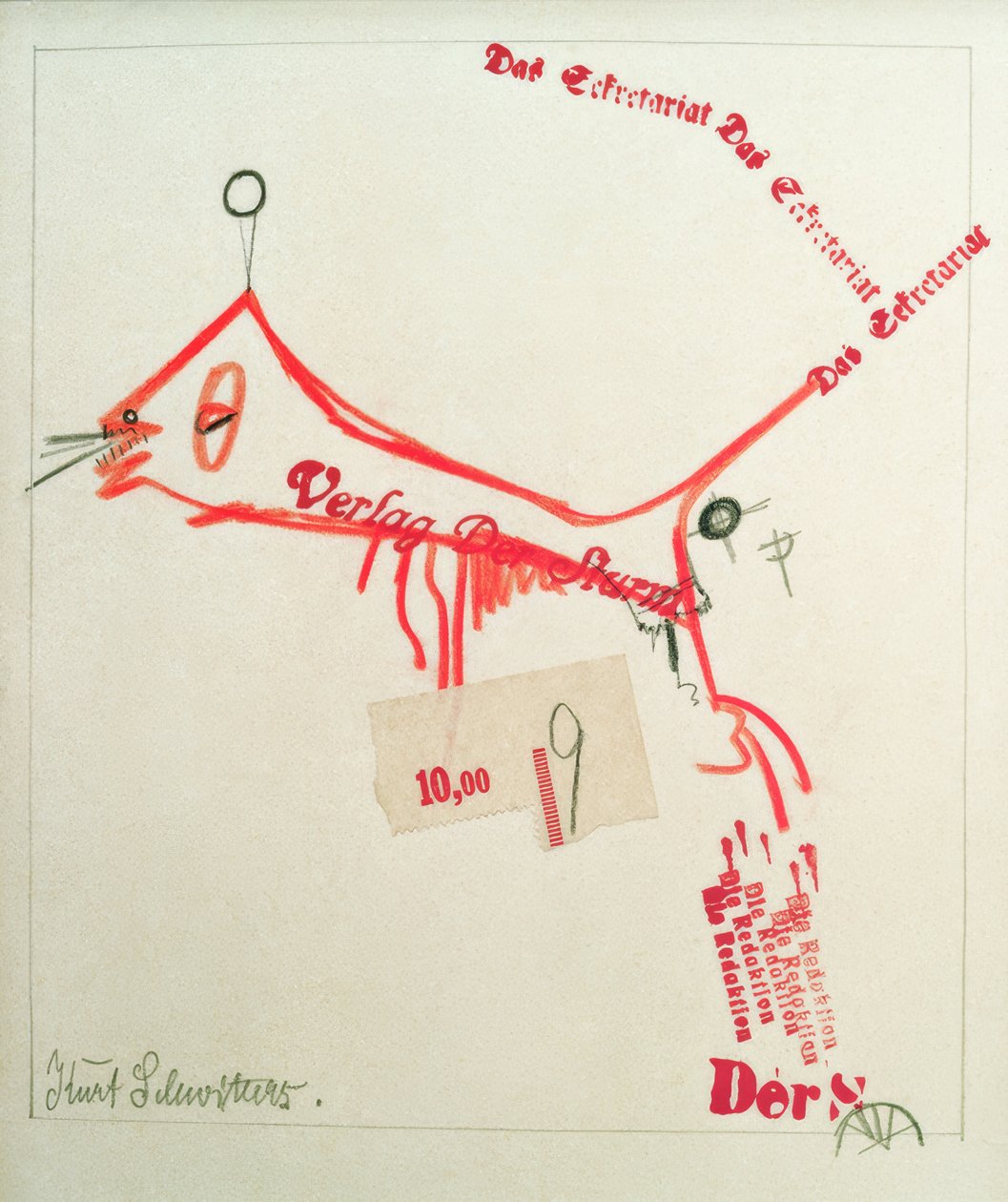 Wydawnictwo Der Sturm autorstwa Kurt Schwitters