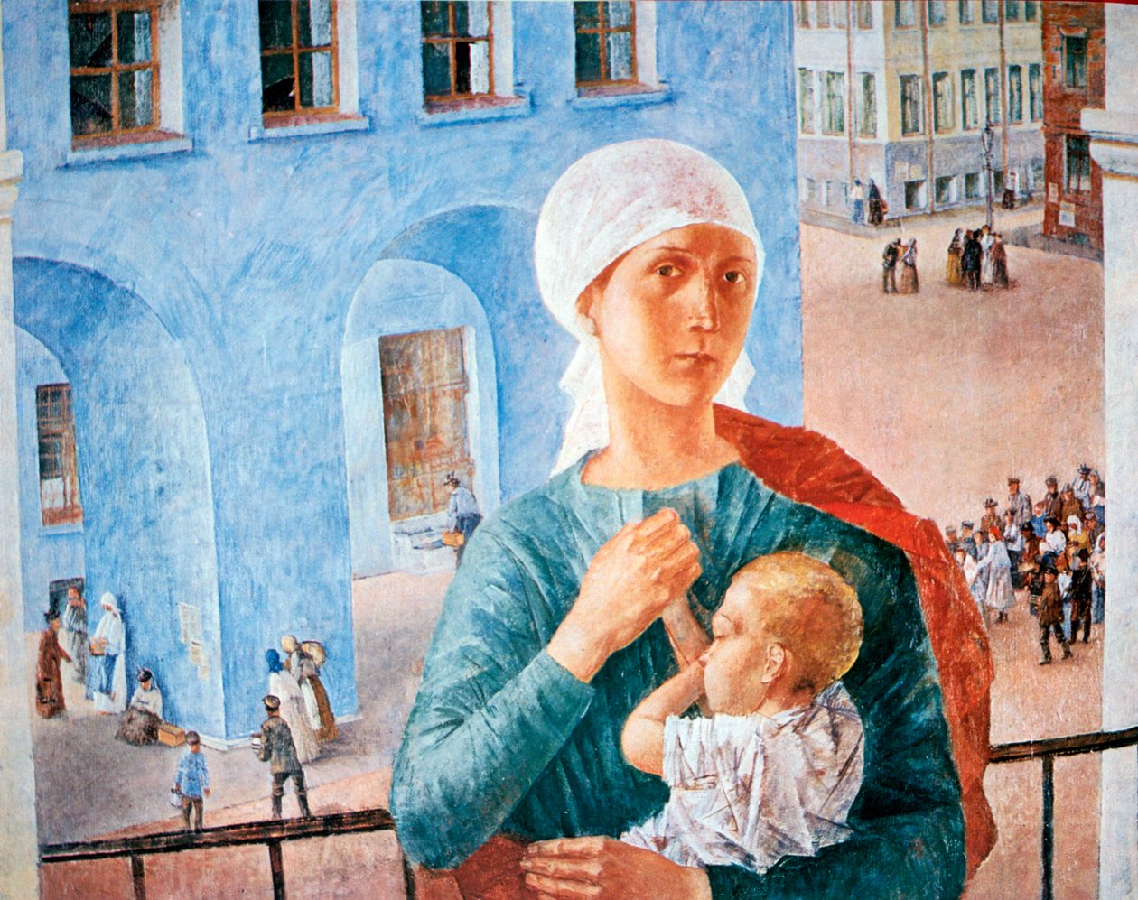 „1918 w Piotrogrodzie”, 1920, autorstwa Kuz