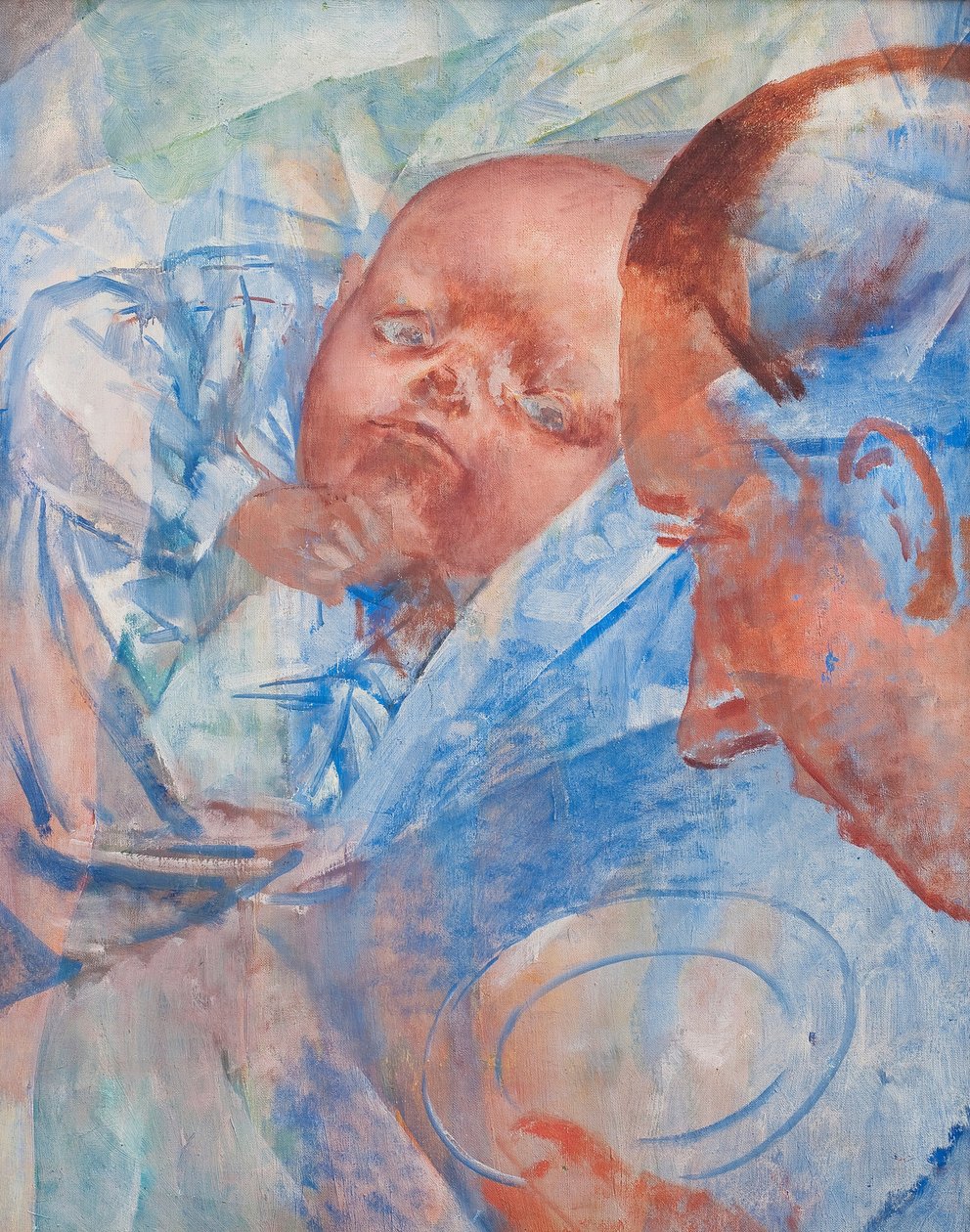 Matka i Dziecko, 1922 autorstwa Kuzma Sergeevich Petrov Vodkin