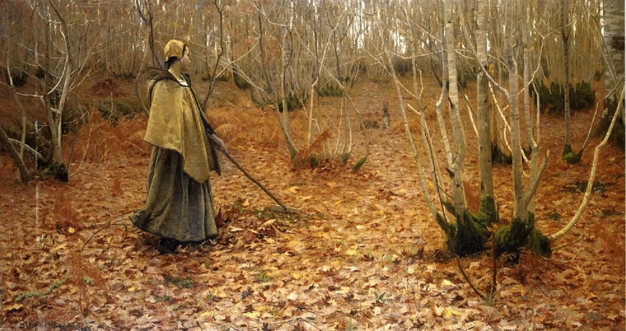 Listopad autorstwa Lowell Birge Harrison