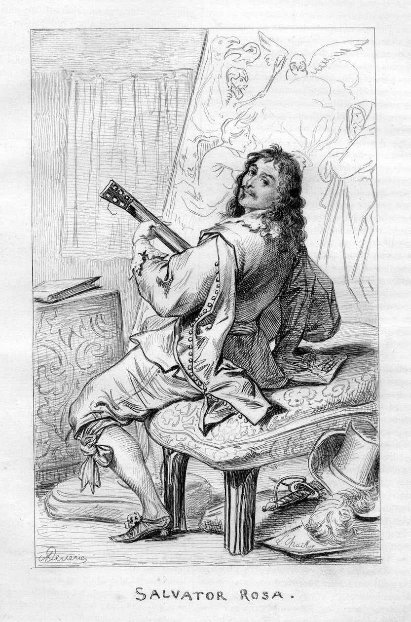 grawerowany portret autorstwa «L. Chaillot» d Devéria