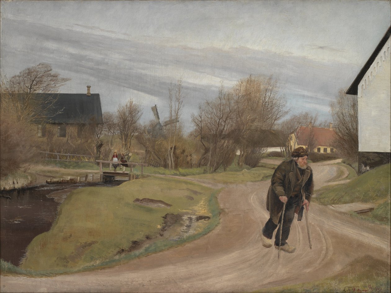 Wiosna w Hals, Jutlandia autorstwa Laurits Andersen Ring