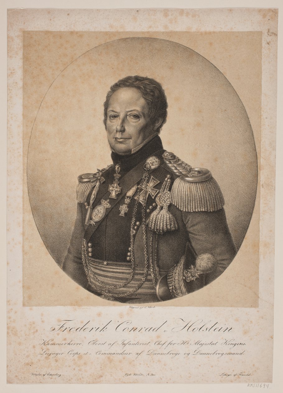 Frederik Konrad Holstein autorstwa L. Frænckel