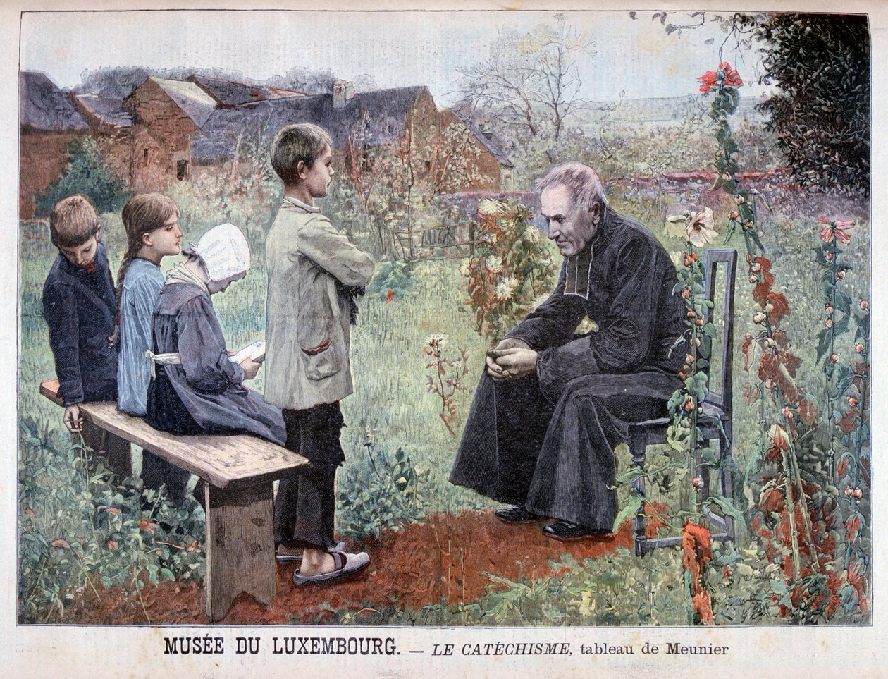 „Katechizm”, 1898 autorstwa L Meunier