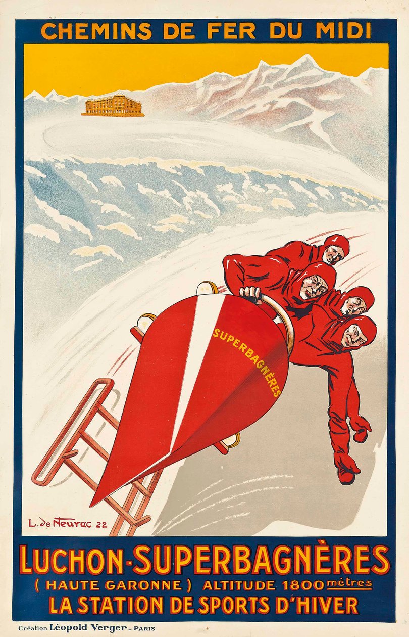 Luchon Superbagneres autorstwa L. de Neurac