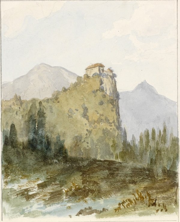 Zamek Bled autorstwa Ladislav Benesch