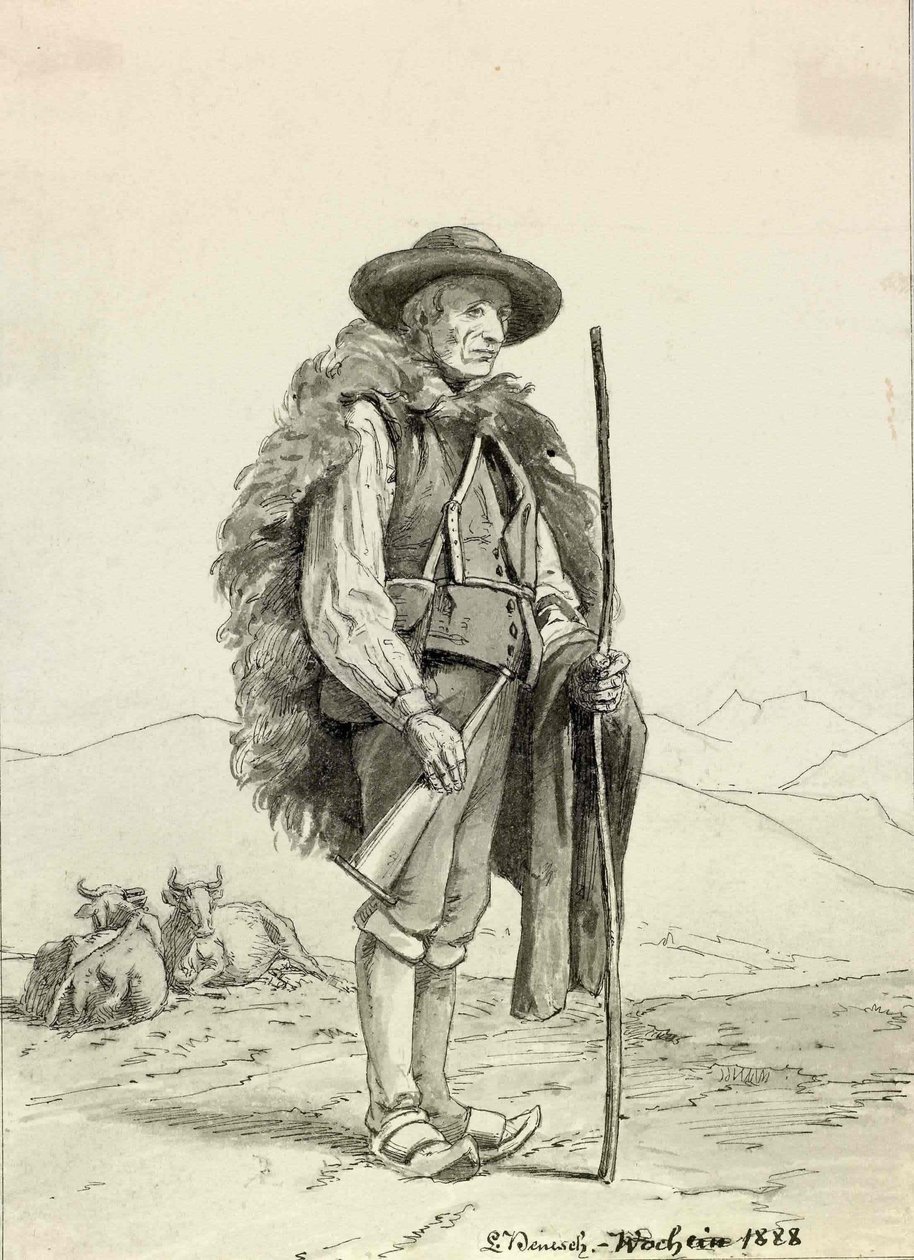 Pasterz Bohinj autorstwa Ladislav Benesch