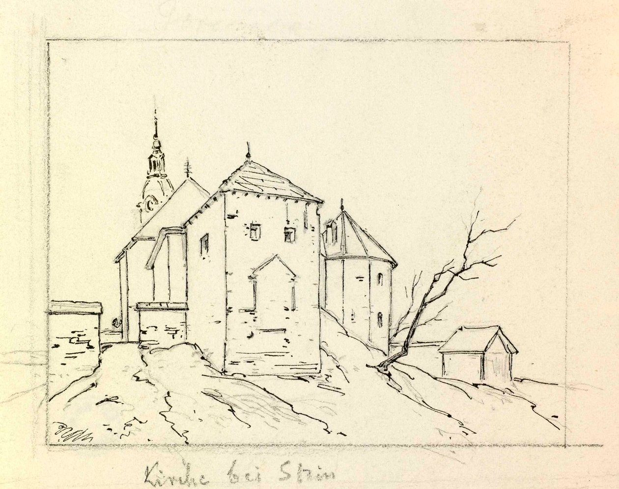  Kościół św. Jakuba Starszego w Kamnikun autorstwa Ladislav Benesch