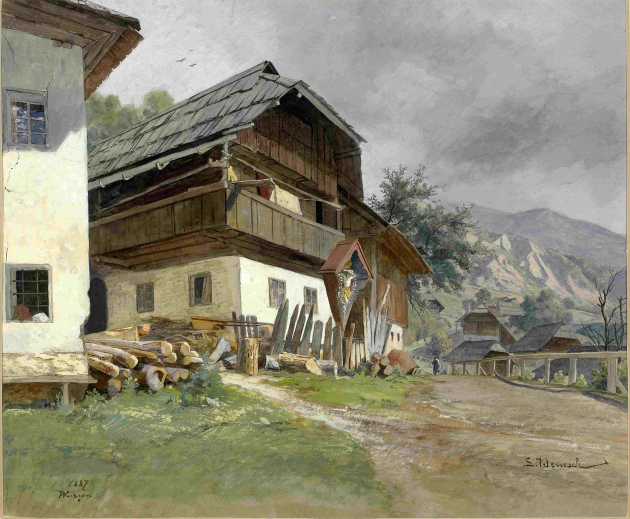 Motyw Podkoren-vaski autorstwa Ladislav Benesch