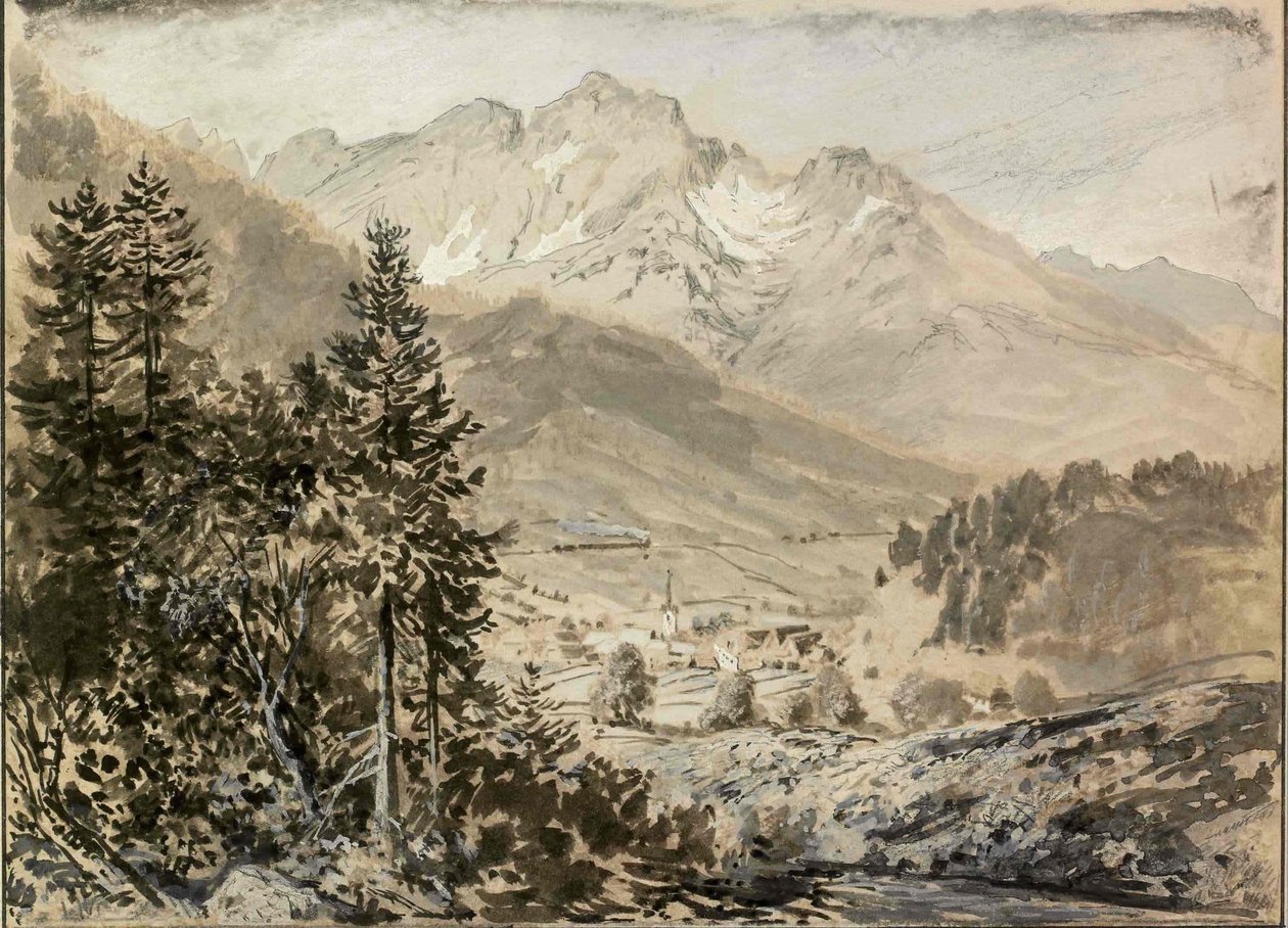 Spojrzenie na Podkoren autorstwa Ladislav Benesch