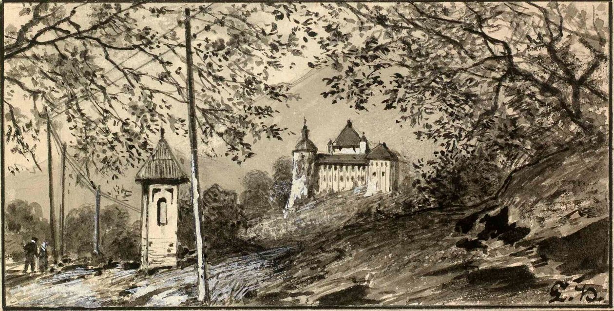 Widok Skofja Loka autorstwa Ladislav Benesch