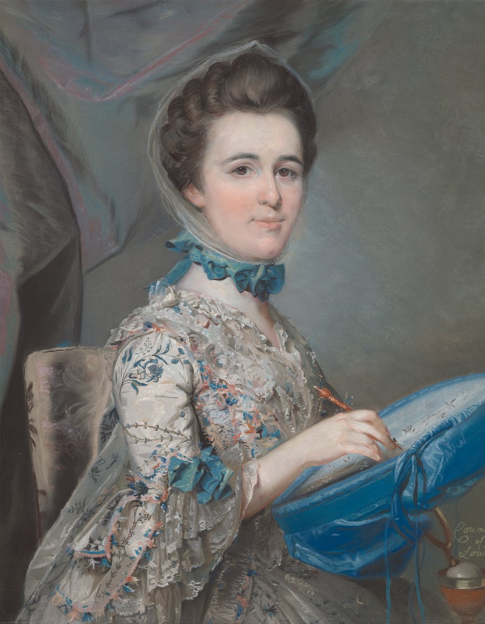 Autoportret autorstwa Lady Mary Lowther