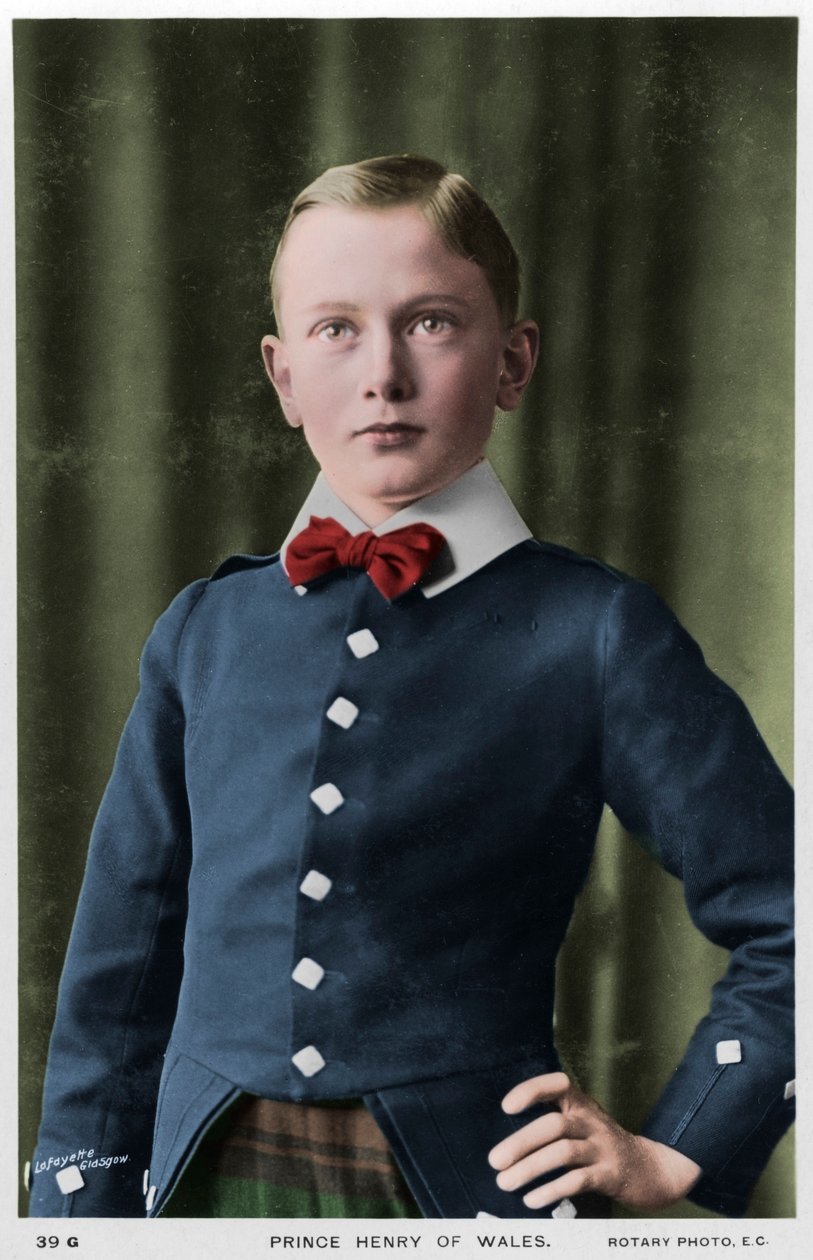 Książę Henryk Walii, c1905-c1909 autorstwa Lafayette