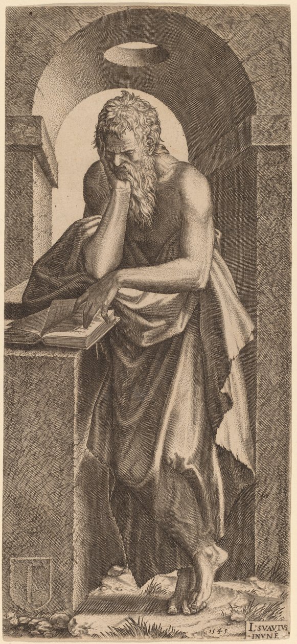 Św. Szymon autorstwa Lambert Suavius