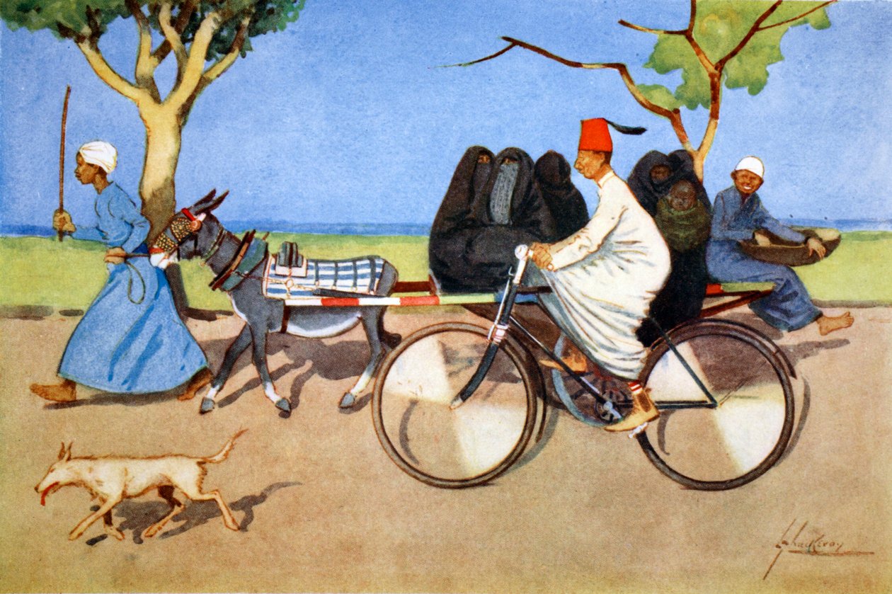 „Starożytny i nowoczesny”, 1908. autorstwa Lance Thackeray