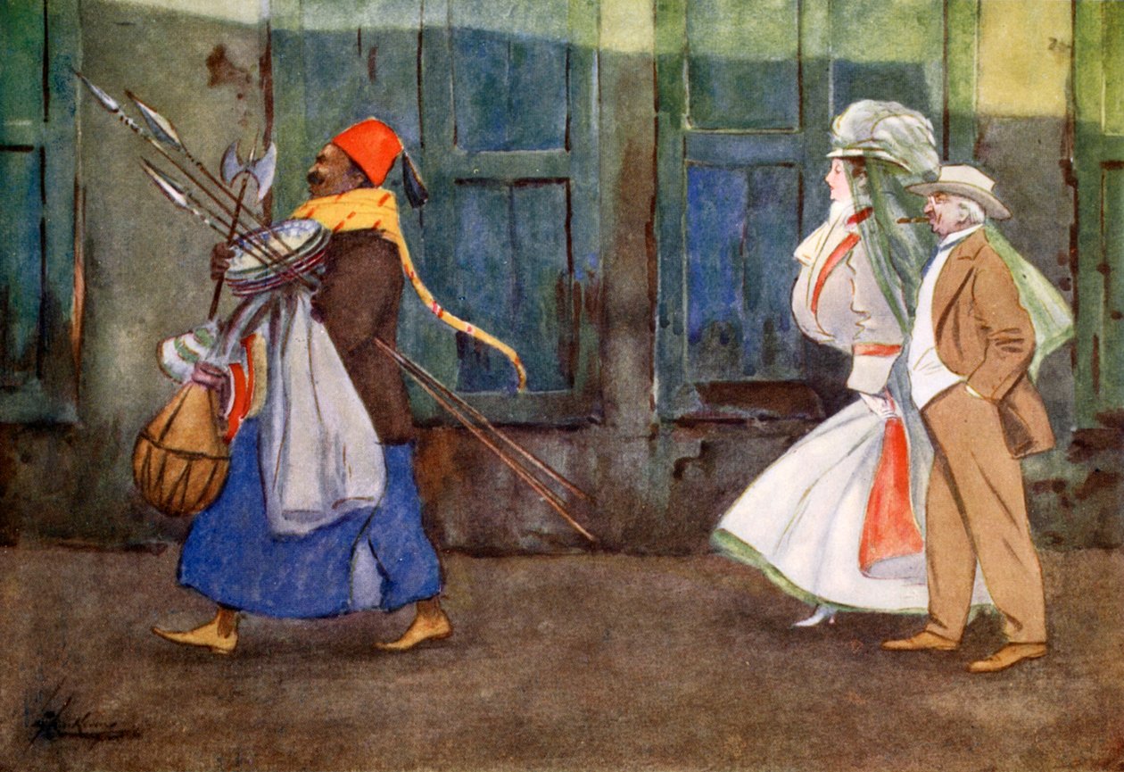 „Prezenty z Birmingham”, 1908. autorstwa Lance Thackeray