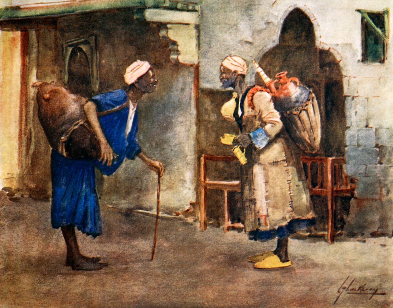 „Spotkanie Wód”, 1908. autorstwa Lance Thackeray