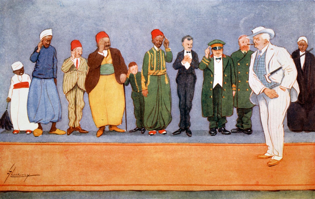 „Pożegnalny gość”, 1908. autorstwa Lance Thackeray