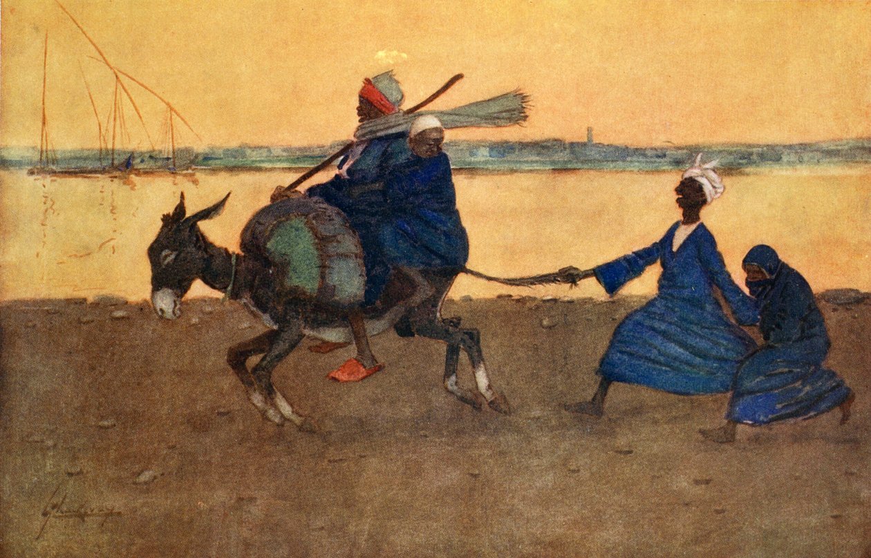 „Głupi osioł”, 1908. autorstwa Lance Thackeray