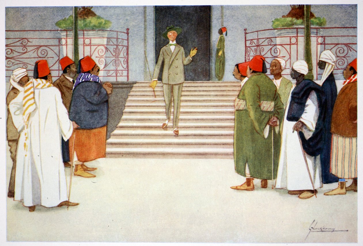 „Sępy”, 1908. autorstwa Lance Thackeray