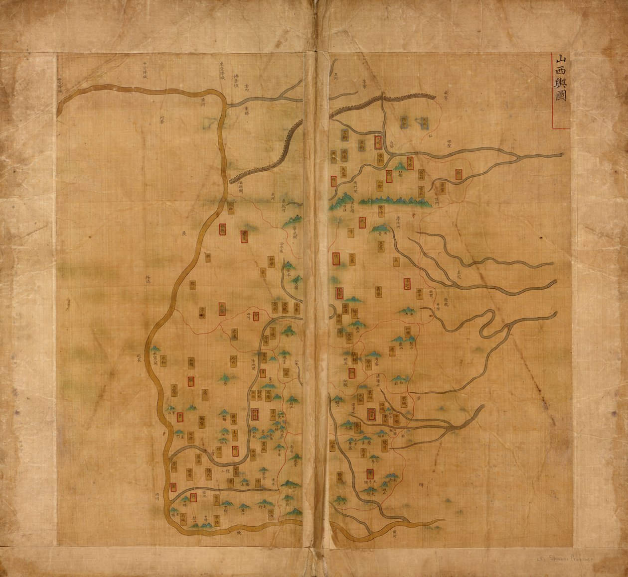 [mapa tamowania ryb]. autorstwa Langdon Warner