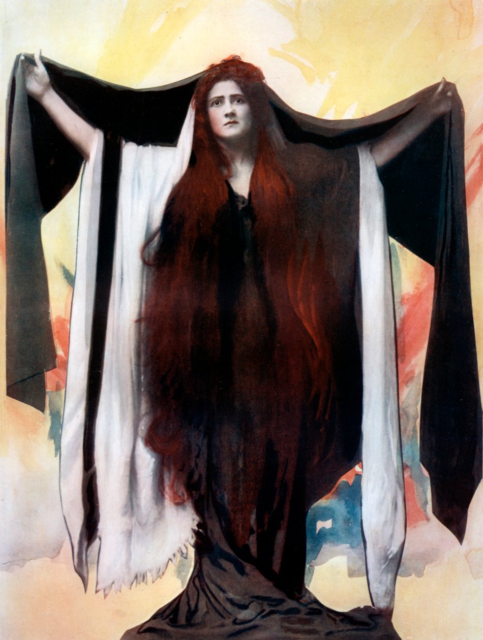 Maud Jeffries w Herodzie, ok. 1902. autorstwa Langfier Photo