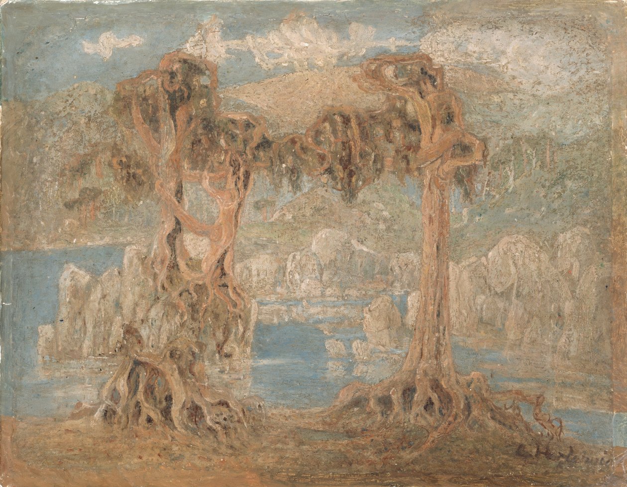 Krajobraz autorstwa Lars Hertervig