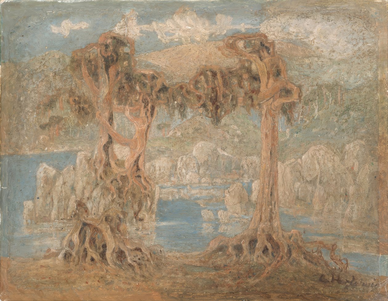 krajobraz autorstwa Lars Hertervig
