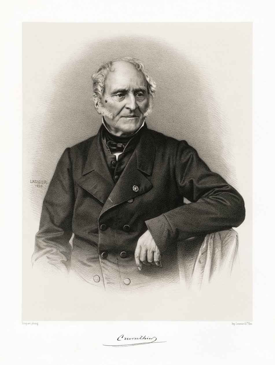 Jean Cruveilhier, 1865-66 autorstwa Lasnier